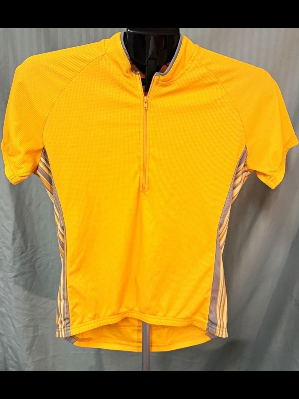 Canari Yellow Short-Sleeve Cycling Jersey